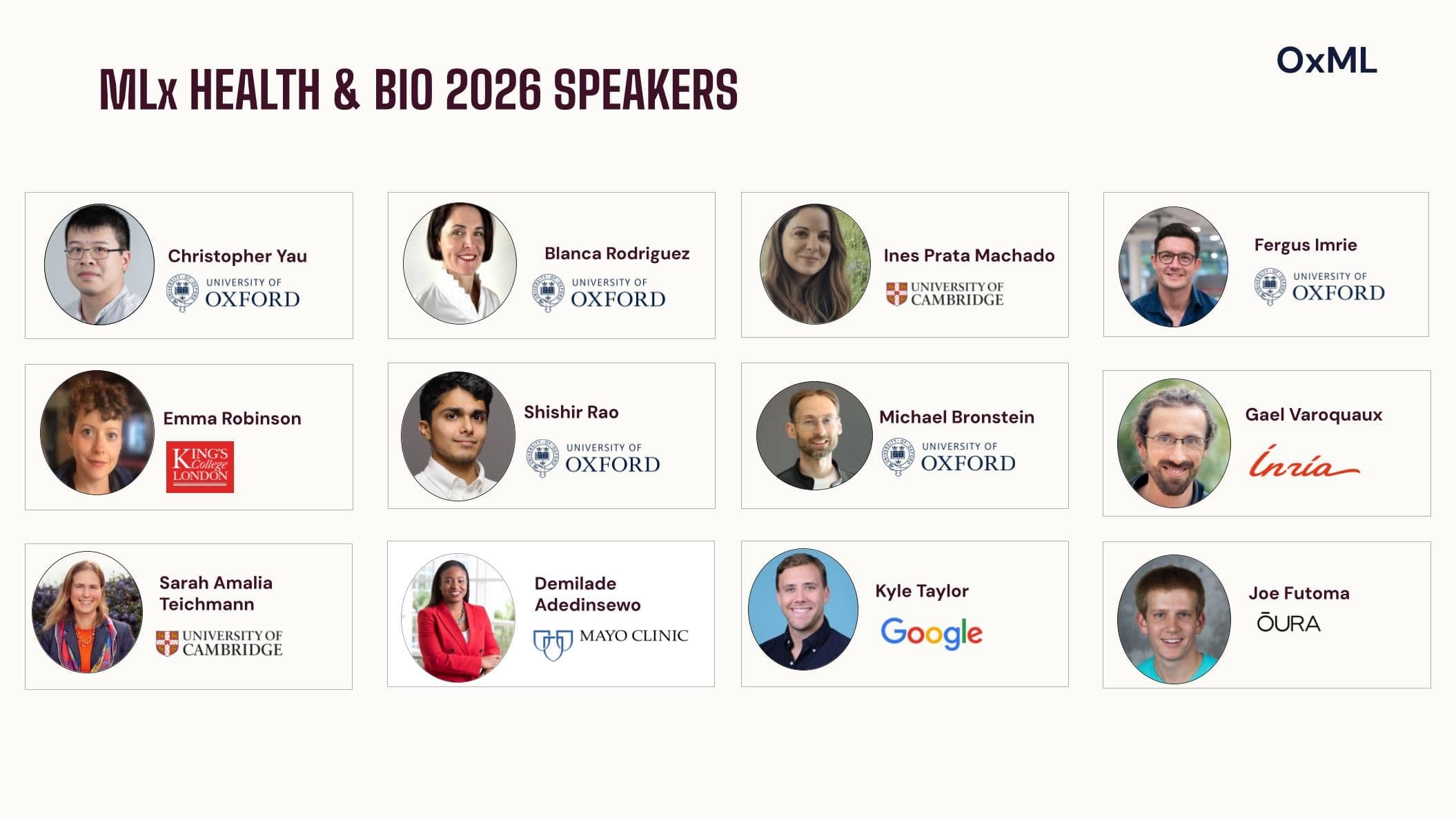 MLx Health & Bio speakers