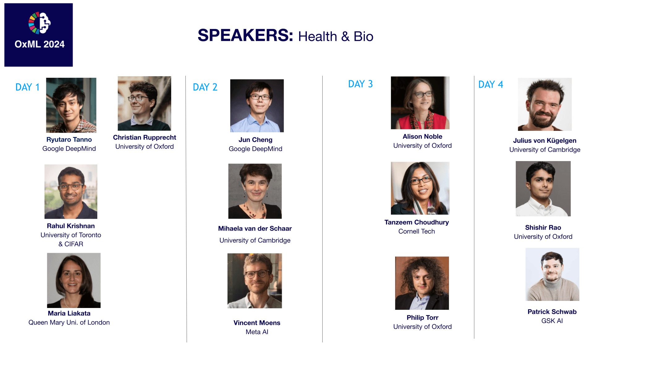 MLx Health & Bio speakers